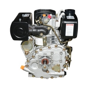 Motor diesel 5CP 173F, 247cc, turatie 3600rpm, ax rotund filetat 19.05mm, pornire sfoara Breckner Germany - Img 3