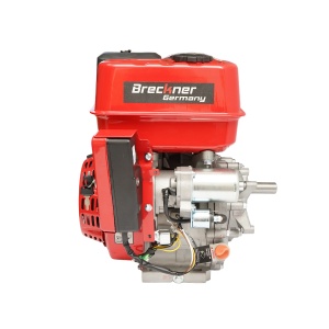 Motor pe benzina 9CP, 4 timpi, ax cu pana 25mm pornire cheie/sfoara, reductor priza Breckner Germany - Img 4