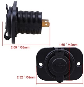 Mufa bord USB 12-24V SPP03 - Img 2