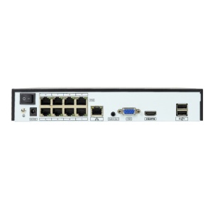 NVR POE PNI House IP716J 16 canale 4K 8MP, 8 canale POE si 8 canale IP cu switch PNI POE sau normal H.265 - Img 4