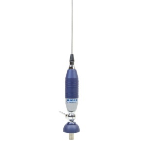 Pachet Antena CB Sirio SUPER 9 cu fluture, lungime 155 cm si Sticky Pad Drapel inclus - Img 6