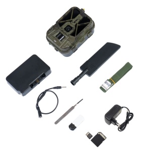 Pachet Camera vanatoare PNI Hunting 550C Internet 4G LTE, acces prin aplicatia Tuya, acumulator + Card de memorie MicroSD PNI 32GB cu adaptor SD - Img 7