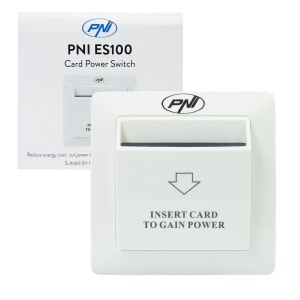 Pachet Yala control acces hotelier PNI CH2000L Gold si Intrerupator cu card PNI ES100 - Img 15