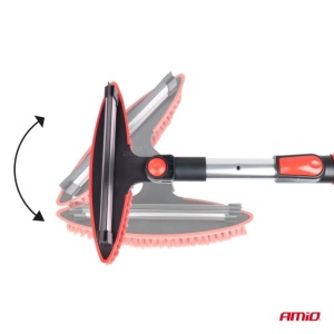 Perie auto 3 in 1 pentru gheata, apa, zapada 98-134cm - Img 3