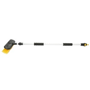 Perie cu maner telescopic din aluminiu pentru spalat auto si curatat zapada 104-166cm Breckner Germany - Img 3