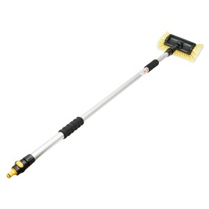 Perie cu maner telescopic din aluminiu pentru spalat auto si curatat zapada 145-250cm Breckner Germany - Img 4