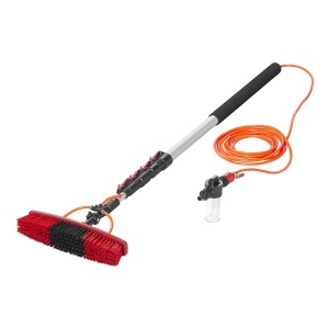 Perie de spalat Heavy Duty cu maner telescopic reglabil (166–700 cm), dotata cu dozator de sapun