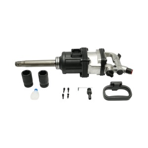 Pistol pneumatic de impact Pinless Hammer profesional 1 inch, cuplu 3600Nm, 3 trepte de putere R/L, presiune 8 bar, tubulare 32mm, 33mm incluse Breckner Germany - Img 4