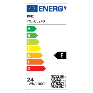 Plafoniera LED PNI D-Light CL240 24W, rotunda, 6500K, alimentare 230V, 2640 lm, alb - Img 3