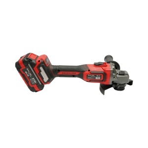 Polizor unghiular 1000W cu 2 acumulatori 21V, 4Ah Li-ion, disc 125mm, brushless, frana electrica, 3 trepte turatie 5000/7000/9500rpm Breckner Germany - Img 9