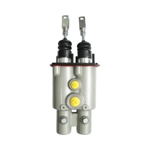 Pompa frana dubla Valtra, Valmet cod OEM V36790610 - Img 2