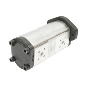 Pompa hidraulica dubla John Deere, Renault, debit 22.5+11cm3 sens stanga cod OEM RT7700036171 - Img 3