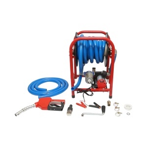 Pompa transfer combustibil mobila 12V, 300W cu filtru si furtun Breckner Germany