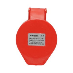 Priza industriala trifazica mobila 32A, 415V, IP44, 6H Breckner Germany - Img 5