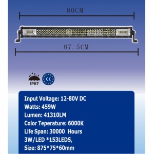 PROIECTOR LED - 459W, 41310LM, 6000K, SPOT BEAM - Img 2