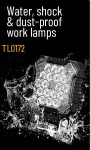 Proiector patrat 18xLED-URI - REZISTENTA LA APA IP68 - Img 4