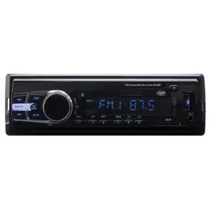 Radio MP3 player auto PNI Clementine Bus Truck 8524BT RDS 4x45w 12V/24V 1 DIN cu SD, USB, AUX, RCA si Bluetooth