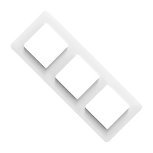 Rama tripla PNI WS3 pentru intrerupator sau priza inteligenta PNI SmartHome - Img 3