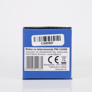 Releu cu telecomanda PNI CA500 pentru comanda 1 sau 2 usi de garaj, porti, bariere, 2 relee, alimentare 12V - Img 3