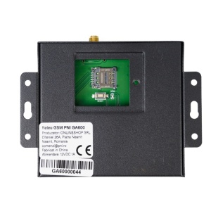 Releu GSM 4G PNI GA600 pentru comanda usi de garaj, porti, bariere, iesire 3A 240V, compatibil cu cartele GSM Orange - Img 7