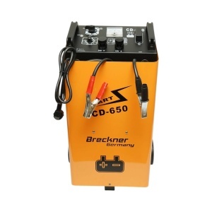 Robot pornire si redresor baterie auto 12V/24V, capacitate 20-1000Ah, pornire 360A, incarcare rapida, curent maxim 70A Breckner Germany - Img 2