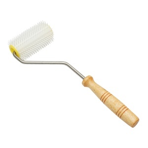 Rola descapacit 99mm din plastic cu maner din lemn - Img 2
