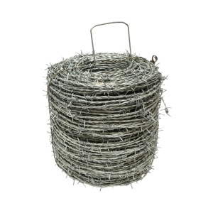 Rola sarma ghimpata zincata dubla 250m, diametru 1.8mm, distanta ghimpi 11-14cm pentru garduri si imprejmuiri