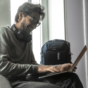 Rucsac urban cu compartiment laptop Thule Construct de 28L, Negru - Img 5