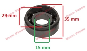 Rulment ambielaj drujba compatibil Stihl MS 240, MS 260, MS 280, MS 340, MS 341, MS 360, MS 361, MS 460 (35 x 15 x 13mm)