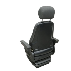 Scaun universal reglabil pe greutate 50-130Kg, cotiere si spatar rabatabil 50-90° pentru tractor, utilaje agricole, industriale, stivuitor - Img 3
