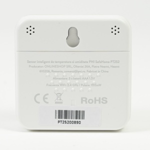 Senzor inteligent de temperatura si umiditate PNI SafeHome PT252 WiFi aplicatie de mobil Tuya Smart - Img 5