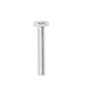 Set 100 buc surub cap hexagon DIN 933-8.8 M6X35 - Img 2