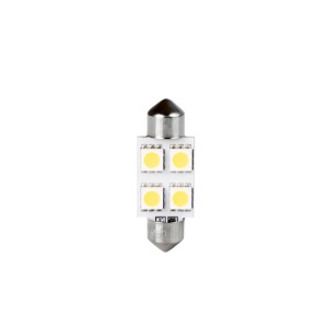 Set 2 becuri LED L072 - C5W 36mm 4xSMD5050 - Img 2