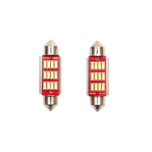 Set 2 becuri LED SMD SOFIT 39/12mm 12V 0,145A lumina rece Breckner Germany