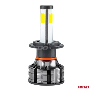 Set 2 buc bec LED H7 COB - Img 4