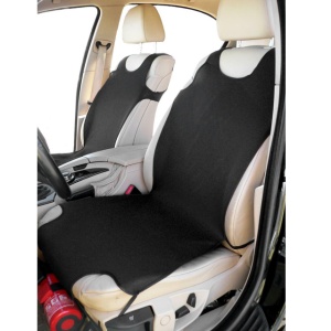 Set 2 huse scaun universale Negru