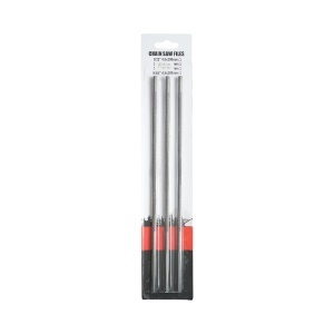 Set 3 pile rotunde ascutit lant drujba 5x200mm 13/64 inch