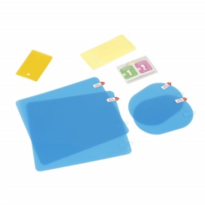 Set 4 folii universale pentru oglinzi sau geamuri auto antiaburire, anti stropire