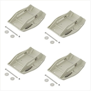 Set 4 picioare stabilizare cu arc pentru rulota 27.5 x 20.5 cm