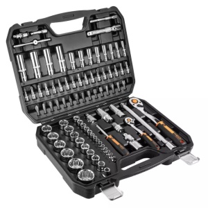 Set chei tubulare 1/4", 1/2", 86 de piese NEO TOOLS , 25 ani GARANTIE - Img 3