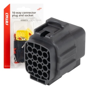Set conector stecher si priza 16 PIN 2.2mm