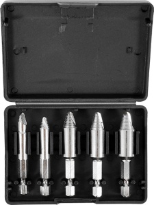Set de 5 extractoare pentru suruburi rupte 6-14mm Verke