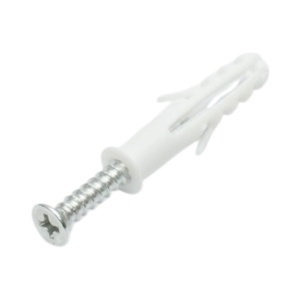Set diblu universal din plastic alb 6x30mm cu surub 4x30mm 50 buc/set - Img 6