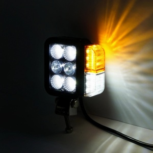 Set faruri universale tractor stanga si dreapta cu LED 10-80V - Img 3