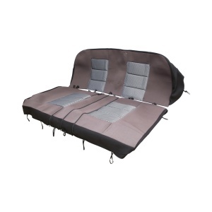 Set huse scaune universale gri negru - Img 5
