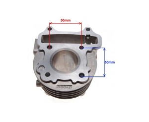 Set motor scuter 4T 100cc GY6 - Img 3