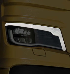 Set ornamente cromate far MAN TGX 2021