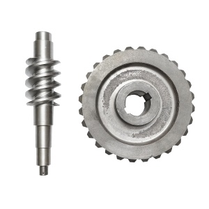 Set pinion cu ax melcat pentru troliu Tractor Forestier - Img 4