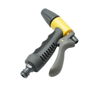 Set pistol de stropit reglabil cu 2 conectori 1/2 si adaptor 1/2-3/4 pentru furtun gradina Crownman - Img 4