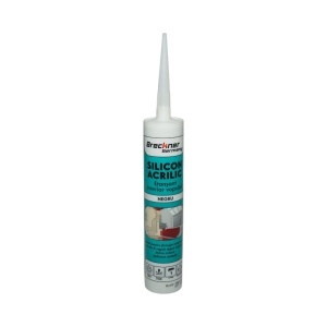 Silicon etansant acrilic negru interior vopsibil 300ml Breckner Germany